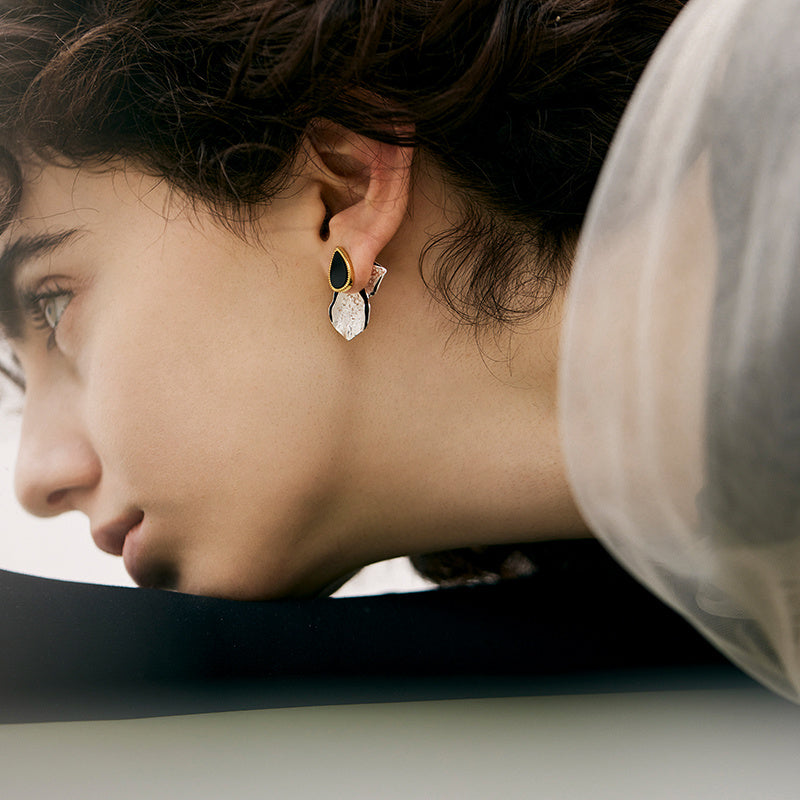 Earrings High-end Light Luxury Atmosphere Niche Pi-Mart