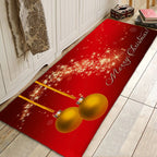 Santa Claus Flannel Absorbent Floor Mat Pi-Mart