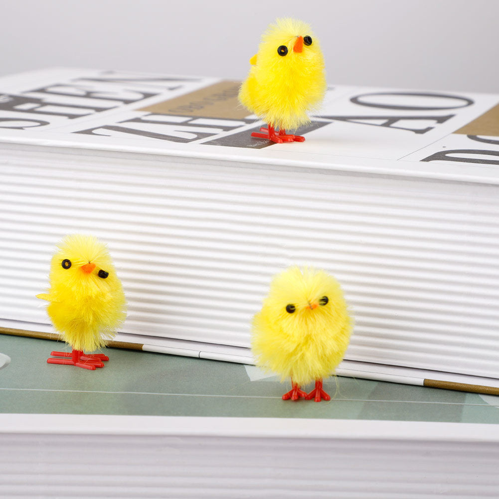 Easter Decoration Chicks 60pcs 3cm High Pi-Mart