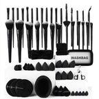 40pcs  Beauty Tools Major Combination Suit Face Wash Makeup Full Set