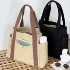 Commuter's All-matching Artistic One-shoulder Canvas Bag Pi-Mart