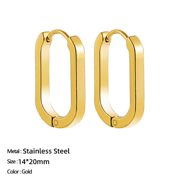 Classic Stainless Steel Ear Buckle Pi-Mart