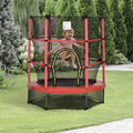 5FT Kids Trampoline with Enclosure Net for Age 3 to 6 Years Pi-Mart