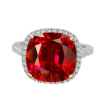 Original S925 Sterling Silver Ring 125 Carat High Carbon Diamond Padma