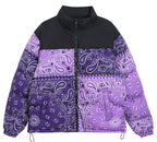 Youth Cashew Flower Cotton-padded Jacket Thickened Increase Winter Coat