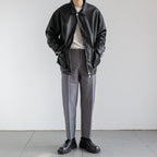 Black Chic Leather Men's Trendy Jacket Jacket Pi-Mart