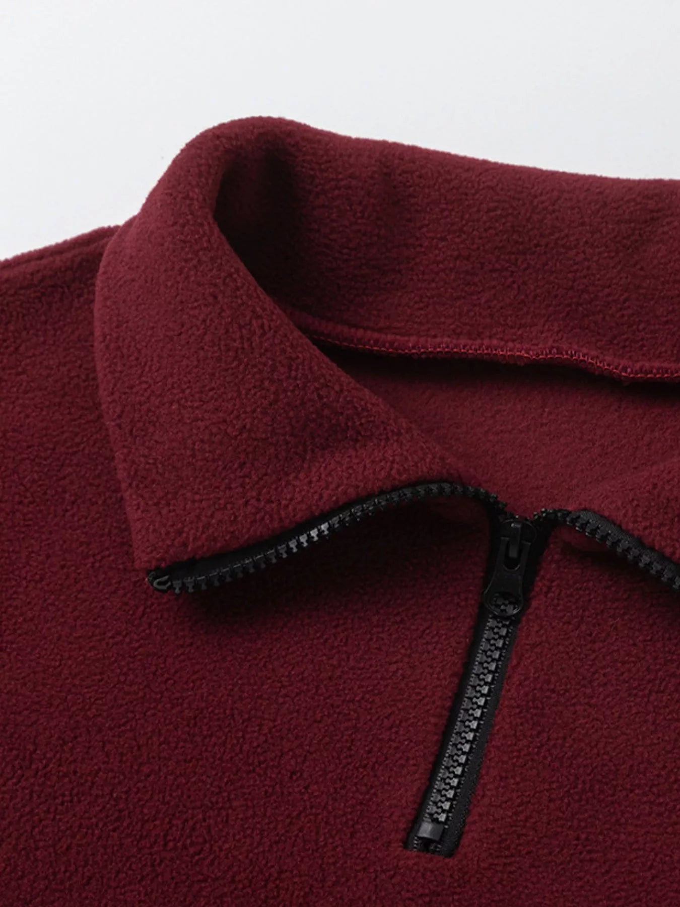 Quarter Zip Sweatshirt and Pants Set THRIXINE