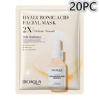 Collagen Face Mask Moisturizing Firming Face Sheet Mask Hyaluronic Acid Facial Masks Beauty Skin Care Gel Skin Care Lootquake LLC