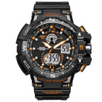 Modern Sport Watch For Men and Woman With LED Digital Quartz Display Men's Top Brand Luxury Digital-watch Relogio Masculino In Army Military Popular Design Waterproof 50M - SJB-DIAMOND ELITES
