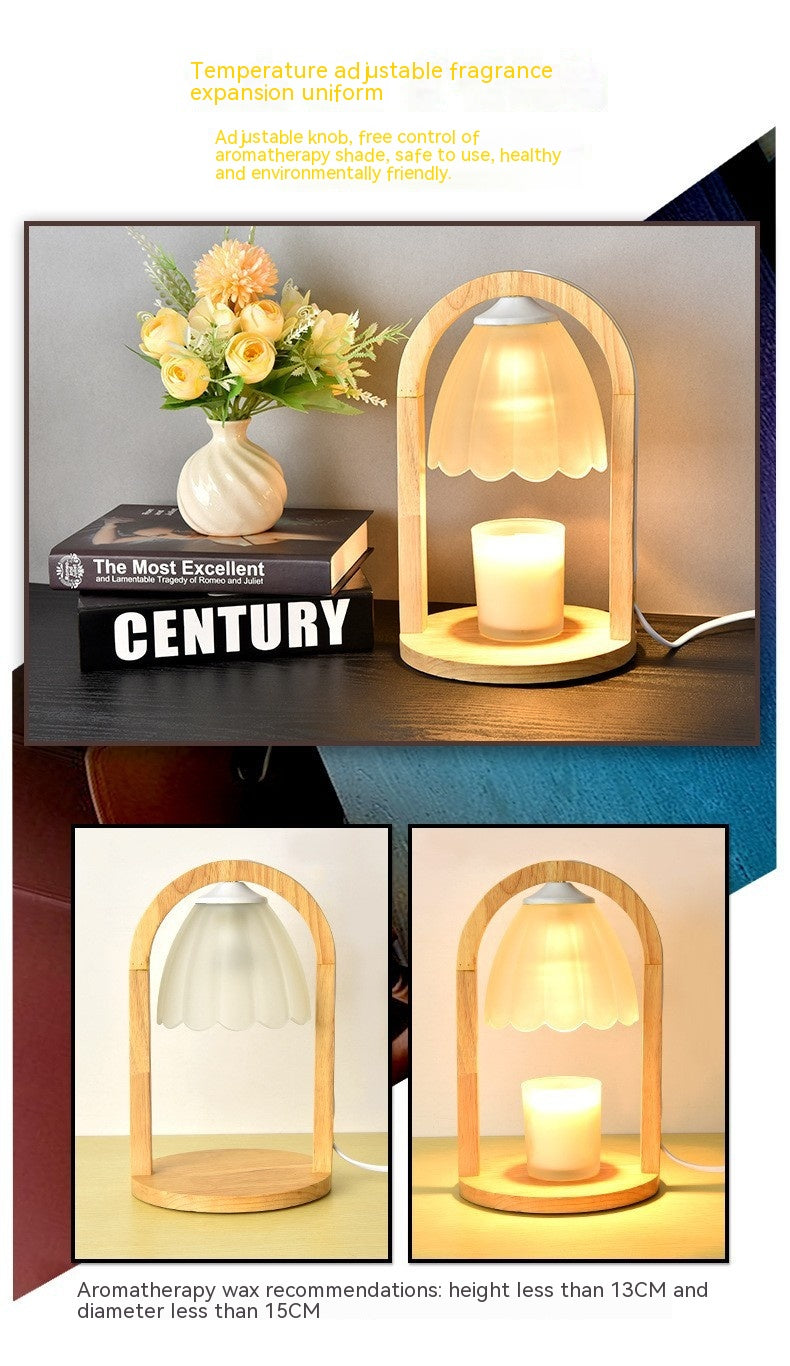 Fragrance Lamp New Chinese Melting Candle Lamp Bedroom Adjustable Light Melting Wax Lamp Pi-Mart