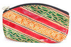 Genuine Leather Coin Purse Handcrafted Embossed Compact