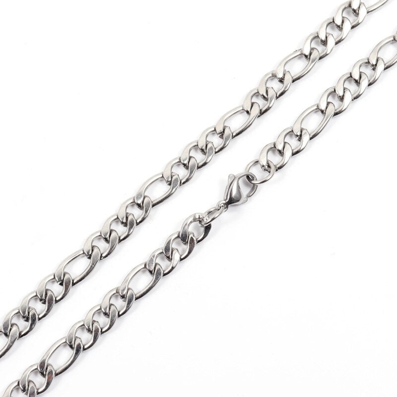 Paper Clip Chain Men Necklace Pi-Mart