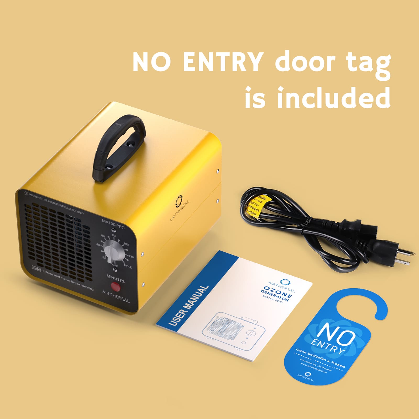 MA10K-PRO Ozone Generator Airthereal