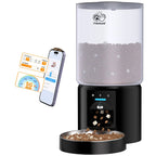 Frienhund Automatic Cat Feeder with Sealed Outlet: 5G WiFi Automatic Dog Feeder with 5L Large Cat Food Storage Container Timed Cat Food Dispenser for Multiple Pets Detachable for Easy Clean - 21 Cup Lootquake LLC