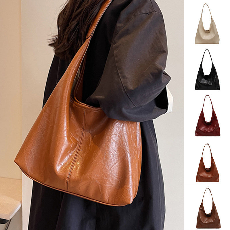 2pcs Composite Bag Fashion Shoulder Bag With Clutch Bag Casual Commuting Large Capacity Hobo Tote Bags Women Pi-Mart