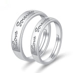 Moissanite Engagement Couple Couple Rings