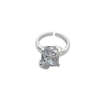Square Zircon Ring - SJB-DIAMOND ELITES