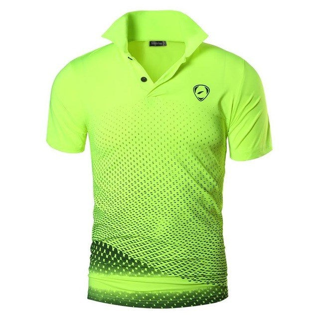 Men's Sports T-shirt Polo Shirt Short Sleeve Red Shirt Golf Tennis Pi-Mart