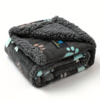 Waterproof Sherpa Fleece Dog Blanket For Small Medium Large Dogs, Reversible Couch Cover, Machine Washable Pet Puppy Blanket With Anti-Tear Protection Lootquake LLC