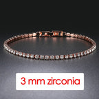 Iced Out Crystal Tennis Bracelet Pi-Mart