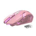 Wireless Charging Silent Gaming Mouse Machinery Lootquake LLC