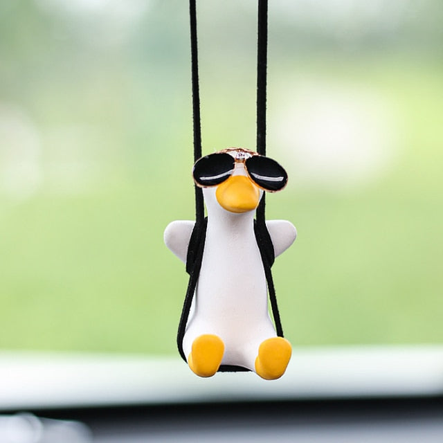 Swing Duck Rearview Mirror Pendant - SJB-DIAMOND ELITES