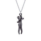 Couple Hugging Pendant Necklace Pi-Mart