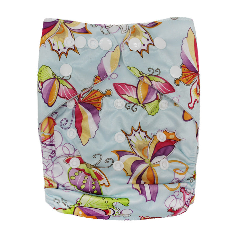 Washable Cloth Diapers Baby Waterproof Adjustable breathable Pi-Mart