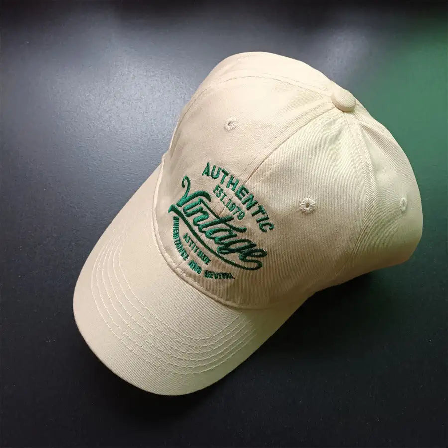 European And American Letter Embroidery Baseball Cap Peaked Cap For Men And Women