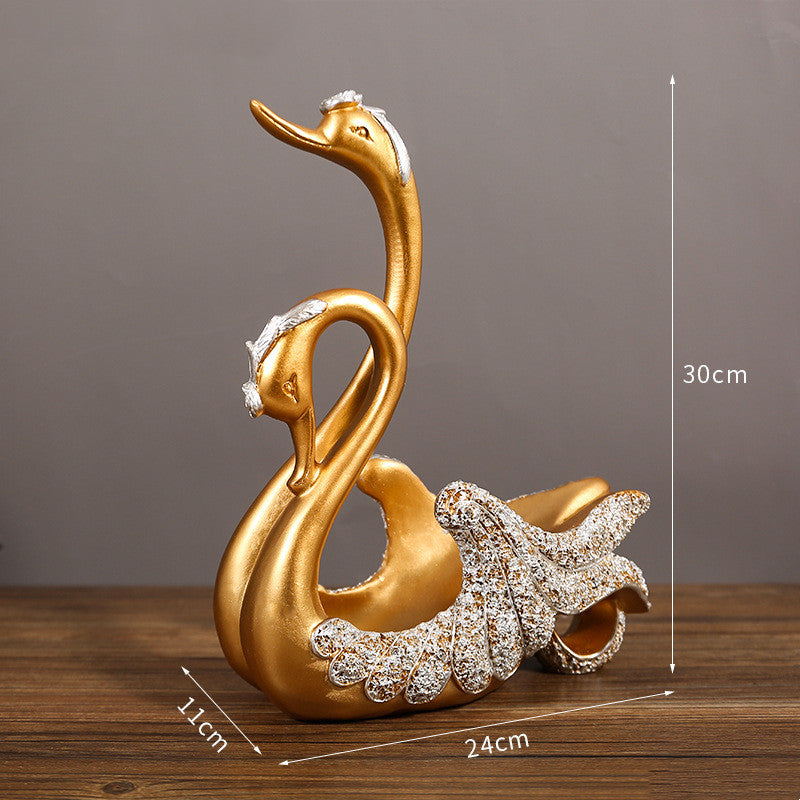 Light Luxury Swan Wine Rack High-end Creative Handicraft Ornaments Pi-Mart