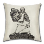 Cartoon Pumpkin Castle Sofa Cushion Cushion Pillowcase Pi-Mart