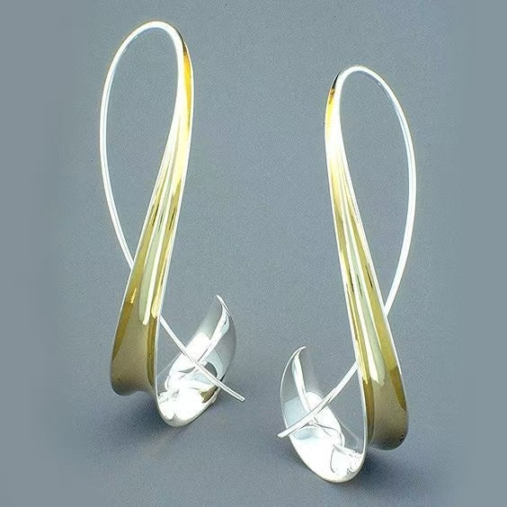 Alloy Women's Retro Simple Geometric Earrings Earrings Pi-Mart