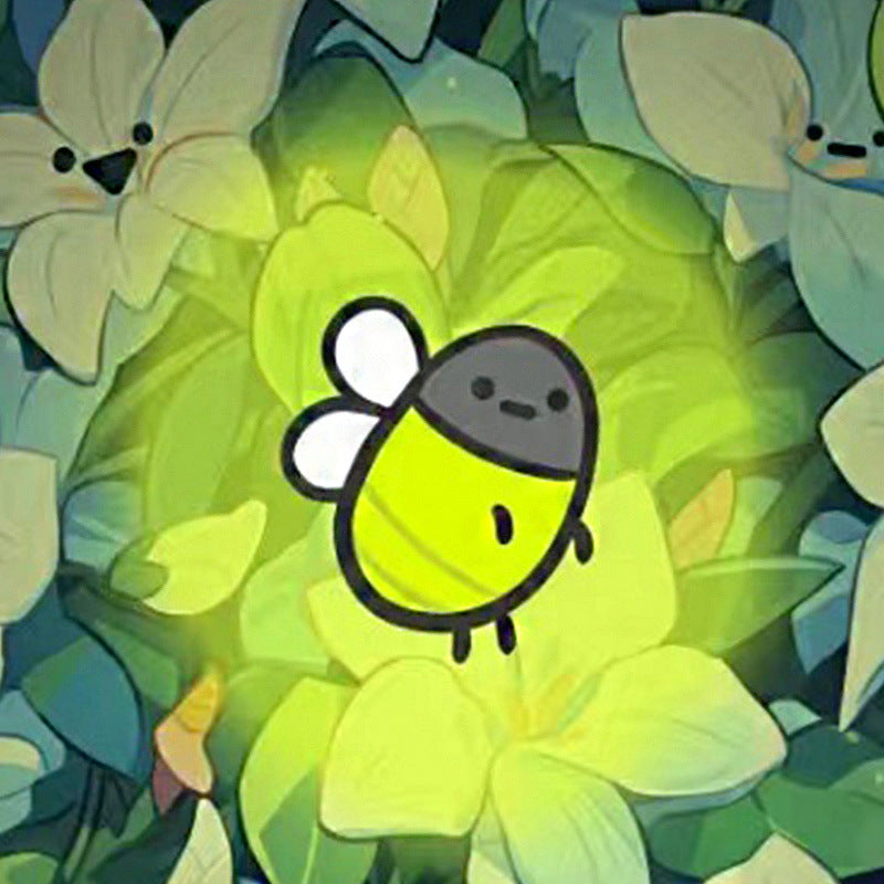 Cute Creative Glowing Firefly Plush Doll Pi-Mart