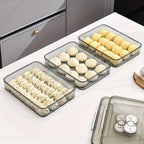 Transparent Dumpling Storage Box Pi-Mart