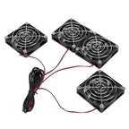 Router Cooling Fans 5V USB Power Heat Sink ABS for ASUS RTAC5300 R7900 R8000 Computer Supplies - SJB-DIAMOND ELITES