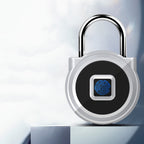 Fingerprint Lock Smart Keyless Lock IP65 Waterproof Anti-Theft Security Padlock Door Luggage Case PadLockS Pi-Mart