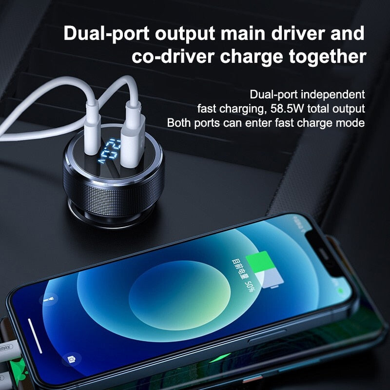 Metal Alloy Car Charger - SJB-DIAMOND ELITES