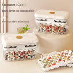Pressing Ice Cube Mold With Lid Household Food Grade Ice Tray