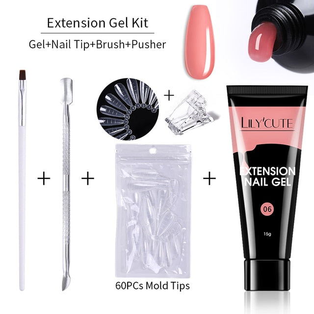 Extension Gel Set - SJB-DIAMOND ELITES