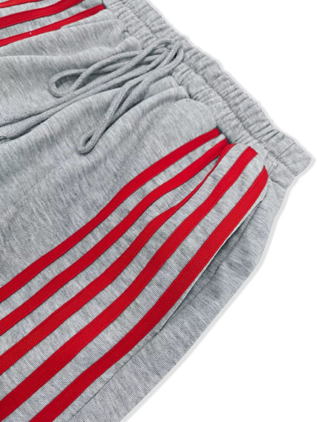Casual Striped Sweatshirt and Pants Set THRIXINE