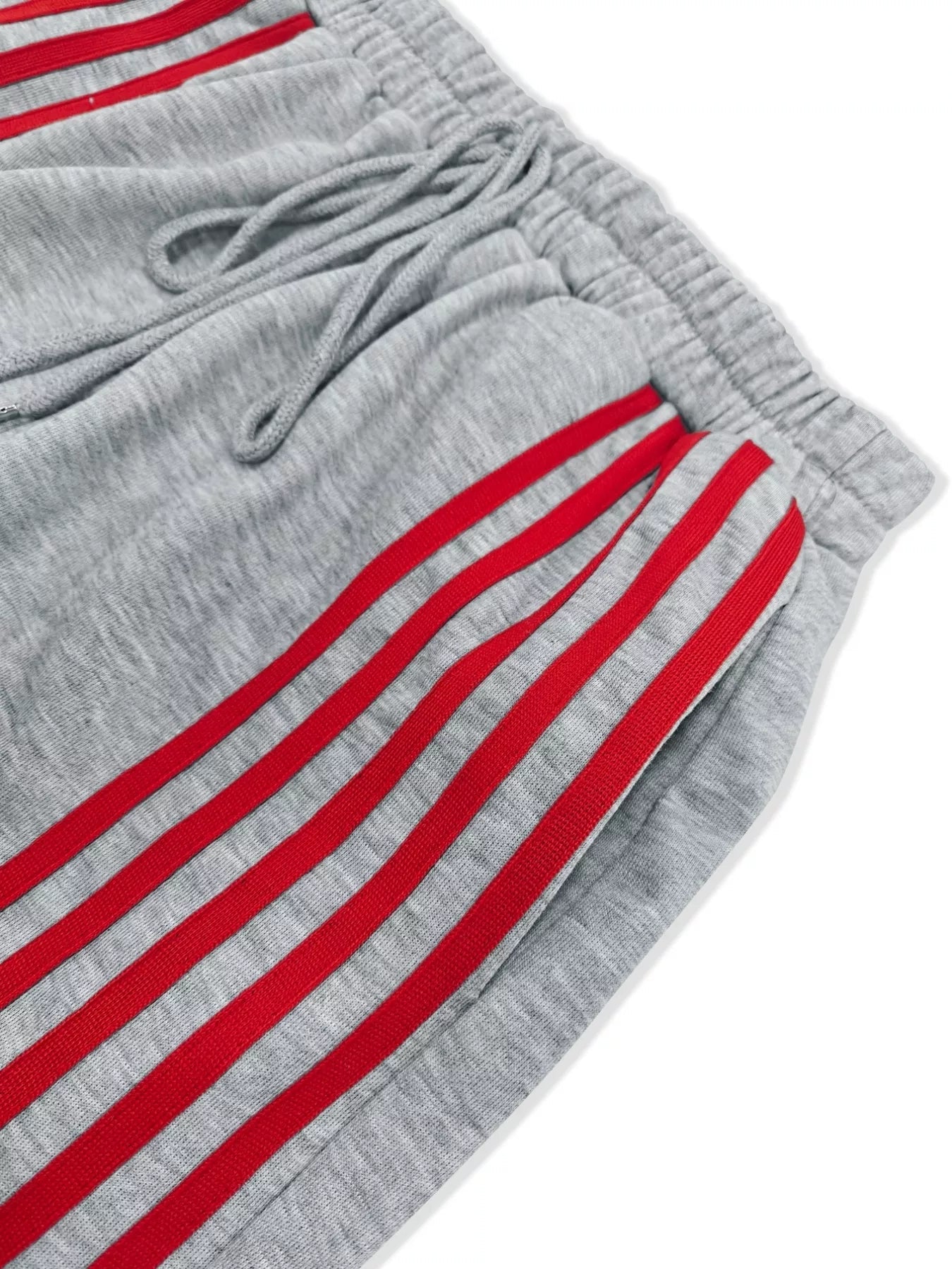 Casual Striped Sweatshirt and Pants Set THRIXINE