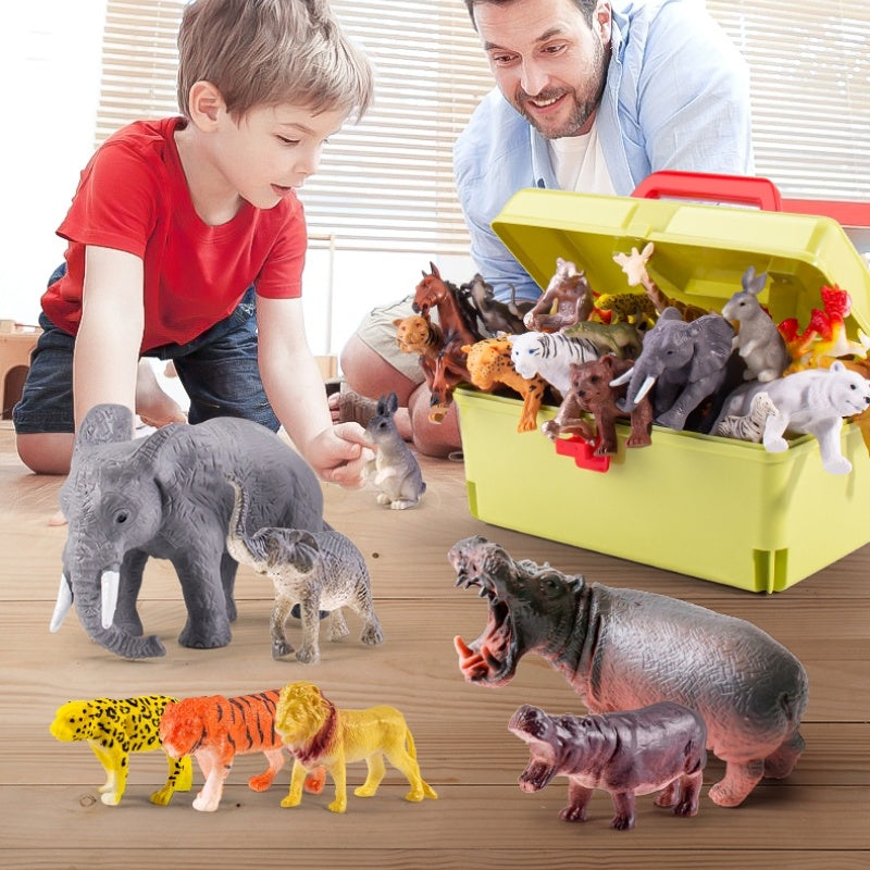 Simulation Of Animal Toy Model Sets Pi-Mart