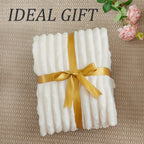 1pc Cozy Double-Sided 3D Rabbit Hair Blanket - Soft, Warm, and Fuzzy for Snuggling Up - Perfect for Office, Outdoor Camping, Sofa, and Gift Giving Lootquake LLC