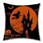 Cartoon Pumpkin Castle Sofa Cushion Cushion Pillowcase Pi-Mart