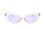 Luxury Modern Cat Eye  Fashion Retro Classic Lady and Woman Sunglasses With Triange Frame  With UV 400 Protection - SJB-DIAMOND ELITES
