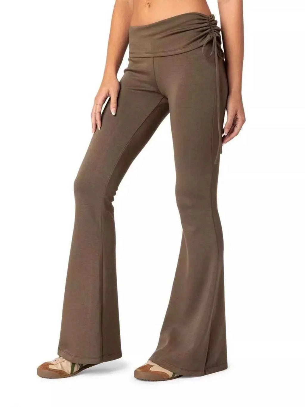 High-Waisted Flare Pants THRIXINE