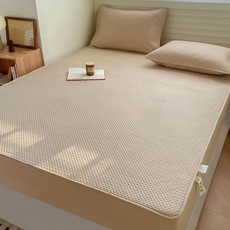 Non-slip Simmons Mattress Protective Cover Dustproof Bedspread Three-piece Set Pi-Mart