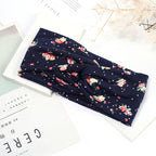 Sweat-absorbent And Anti-perspirant Bundled Headband With Wide-brimmed Print Headband Pi-Mart