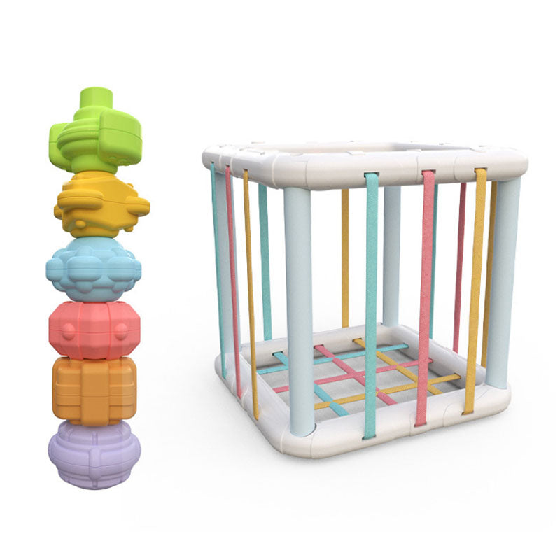 Rainbow Beaded Puzzle Toys For Children Pi-Mart