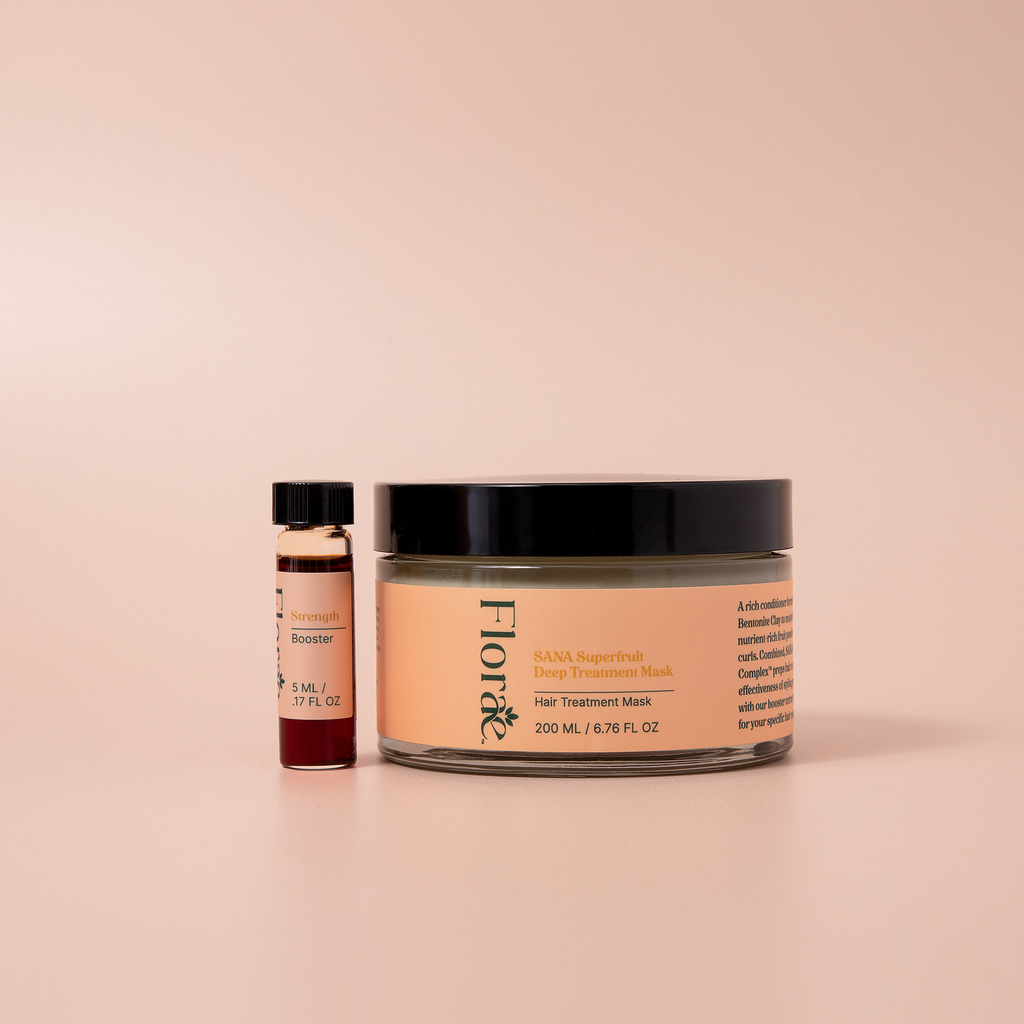 Strength Booster + Superfruit Treatment Mask Floraebeauty